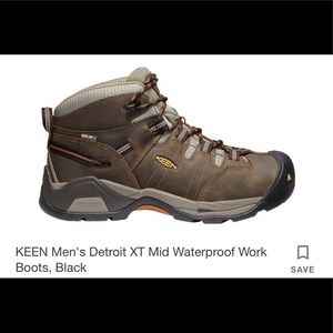 Men’s Keen Detroit XT Mid waterproof leather boots
